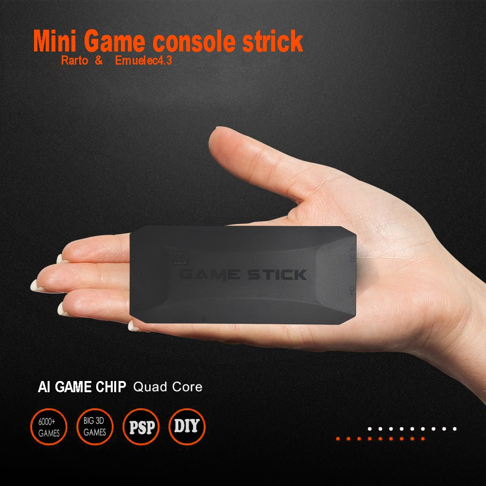 M16 64G Built-In 20000 Games HD TV Game Stick with Dual Player Wireless Controller