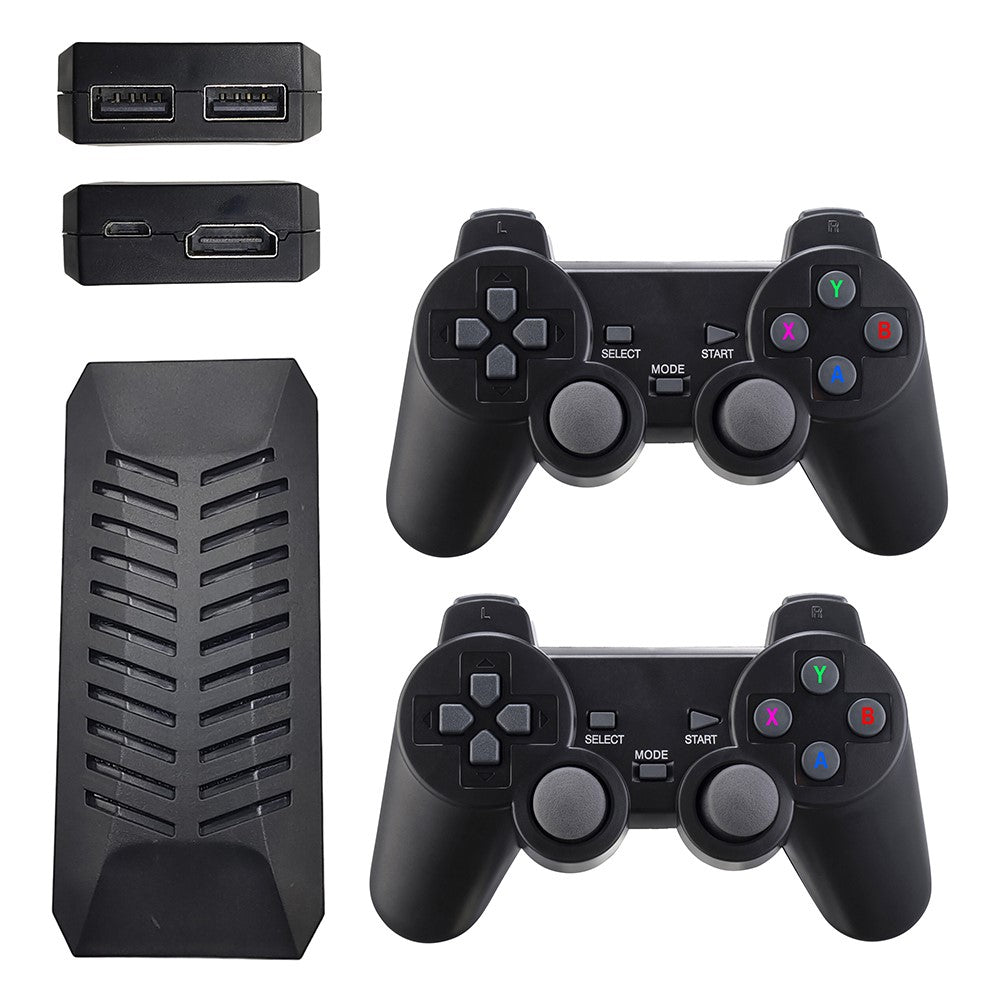 M16 64G Built-In 20000 Games HD TV Game Stick with Dual Player Wireless Controller