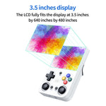 M21 3.5-inch Screen HD Game Machine Two-Player Handheld Game Console, 128G Memory Card / 30000 Games