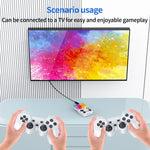 M21 3.5-inch Screen HD Game Machine Two-Player Handheld Game Console, 128G Memory Card / 30000 Games