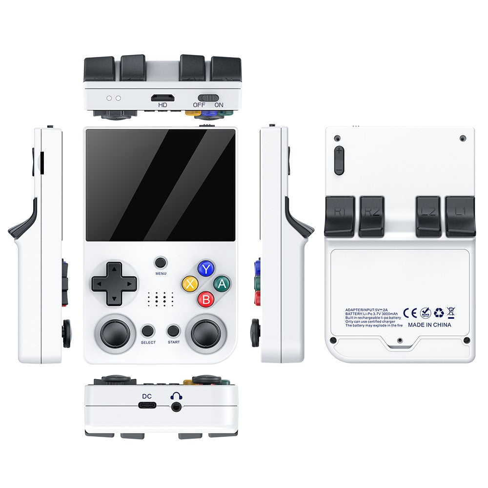 M21 3.5-inch Screen HD Game Machine Two-Player Handheld Game Console, 128G Memory Card / 30000 Games