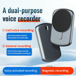 A1 32GB Magnetic Phone Call Recorder Rechargeable Voice-Activated Noise Reduction Audio Recorder