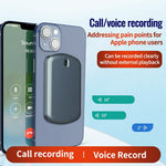A1 32GB Magnetic Phone Call Recorder Rechargeable Voice-Activated Noise Reduction Audio Recorder