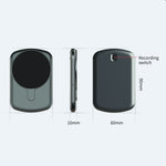 A1 32GB Magnetic Phone Call Recorder Rechargeable Voice-Activated Noise Reduction Audio Recorder