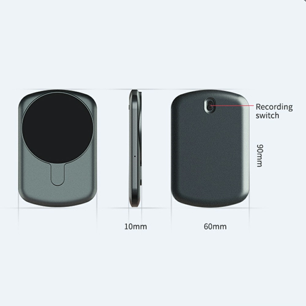 A1 32GB Magnetic Phone Call Recorder Rechargeable Voice-Activated Noise Reduction Audio Recorder