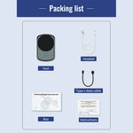 A1 32GB Magnetic Phone Call Recorder Rechargeable Voice-Activated Noise Reduction Audio Recorder