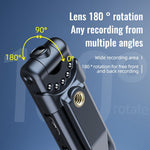C10 8GB HD 1080P Night Vision Camera Sound Video Recording Device Back Clip Design Voice Recorder