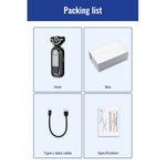 C11 256GB Digital Audio Voice Recorder HD 1080P Rotation Camera Lens Loop Recording Device