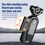 C11 128GB Digital Audio Voice Recorder HD 1080P Rotation Camera Lens Loop Recording Device