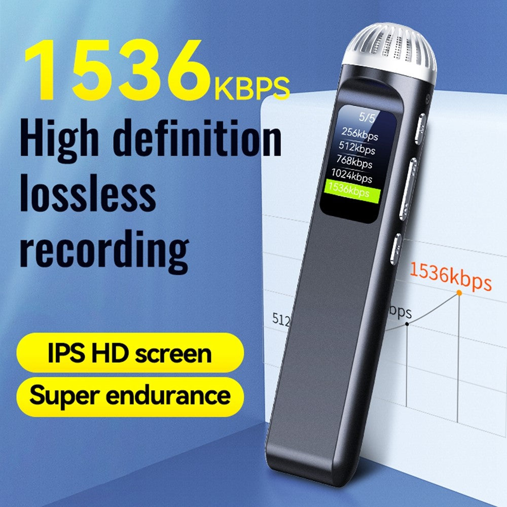Q99 4 GB digital lydoptager MP3-afspiller støjreduktion optageenhed