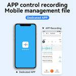 Q61A 64GB Noise Reduction Digital Audio Voice Recorder Bluetooth-compatible Music Player