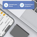 Q61A 64GB Noise Reduction Digital Audio Voice Recorder Bluetooth-compatible Music Player