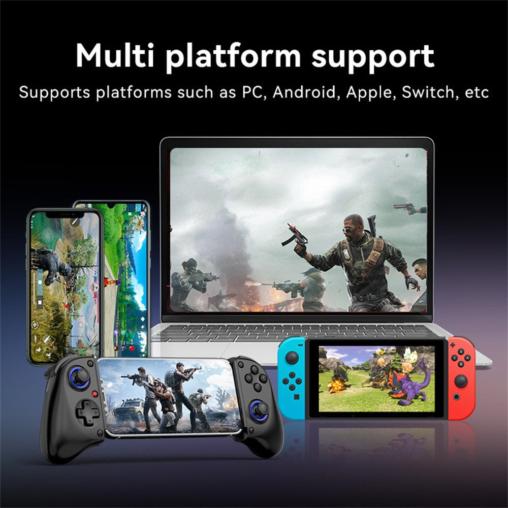 DSP-D11 Bluetooth-compatible Stretchable Game Controller Wireless Gamepad for Nintendo Switch / iOS / Android