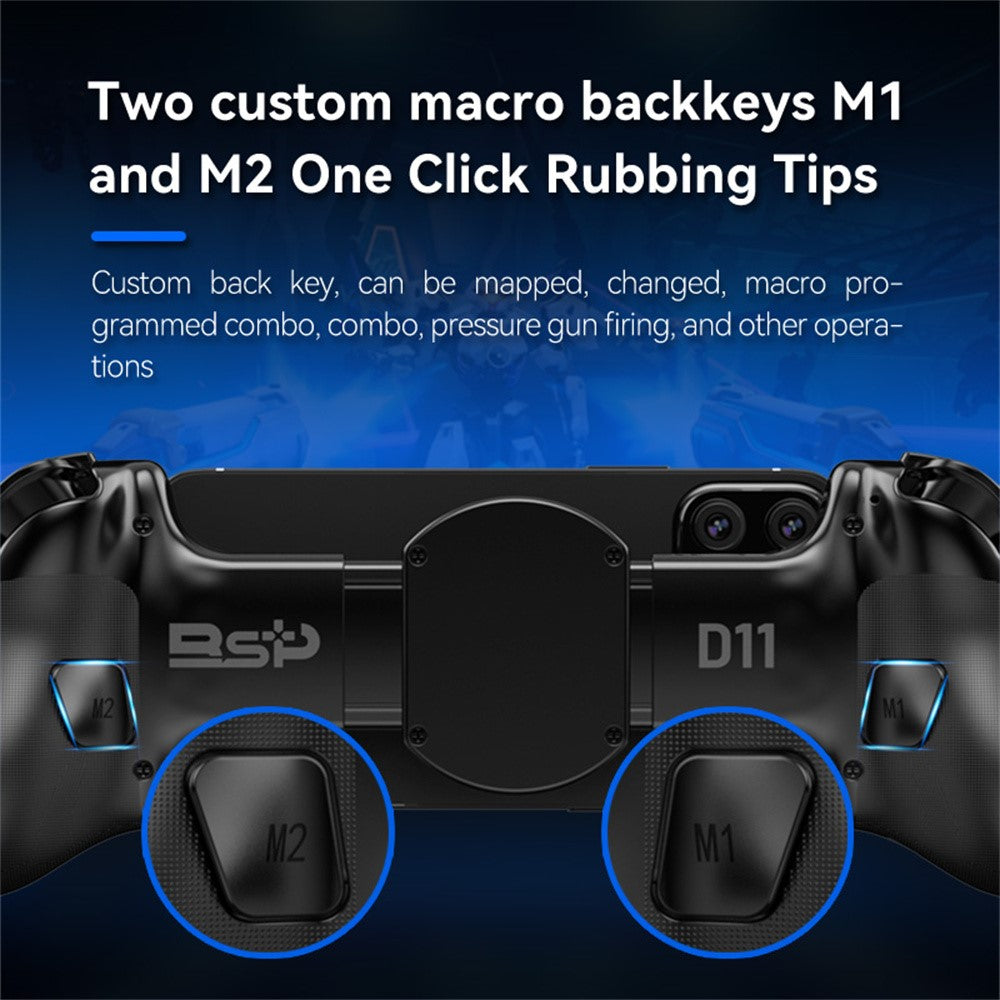 DSP-D11 Bluetooth-compatible Stretchable Game Controller Wireless Gamepad for Nintendo Switch / iOS / Android