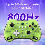 Z01X Transparent Design Bluetooth-compatible Gamepad Six-Axis Dual Motor Vibration Game Controller