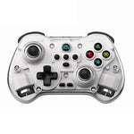 Z01X Transparent Design Bluetooth-compatible Gamepad Six-Axis Dual Motor Vibration Game Controller