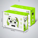HY-4206 Water Transfer Printing for Xbox / PS3 / PC 2.4G Wireless Gamepad Turbo Dual Vibration Six-Axis Game Controller