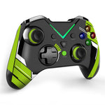 HY-4206 Water Transfer Printing for Xbox / PS3 / PC 2.4G Wireless Gamepad Turbo Dual Vibration Six-Axis Game Controller