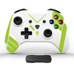 HY-4206 Water Transfer Printing for Xbox / PS3 / PC 2.4G Wireless Gamepad Turbo Dual Vibration Six-Axis Game Controller