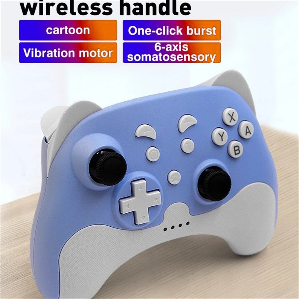DATA FROG Bluetooth-compatible Gamepad Turbo Game Controller for Nintendo Switch / Switch Lite / PS3 / PC