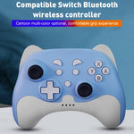DATA FROG Bluetooth-compatible Gamepad Turbo Game Controller for Nintendo Switch / Switch Lite / PS3 / PC