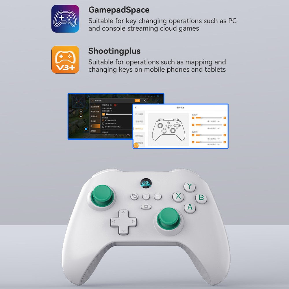 Z03 Dual Joystick Wireless Game Controller Bluetooth-compatible 5.3 Gamepad