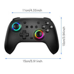 SW-01146-B For Nintendo Switch Pro Wireless Game Controller for Switch Pro Back Button Wake Function Bluetooth-compatible Gamepad