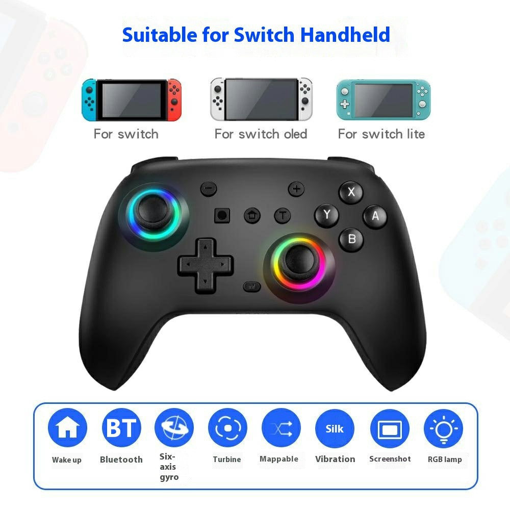 SW-01146-B For Nintendo Switch Pro Wireless Game Controller for Switch Pro Back Button Wake Function Bluetooth-compatible Gamepad