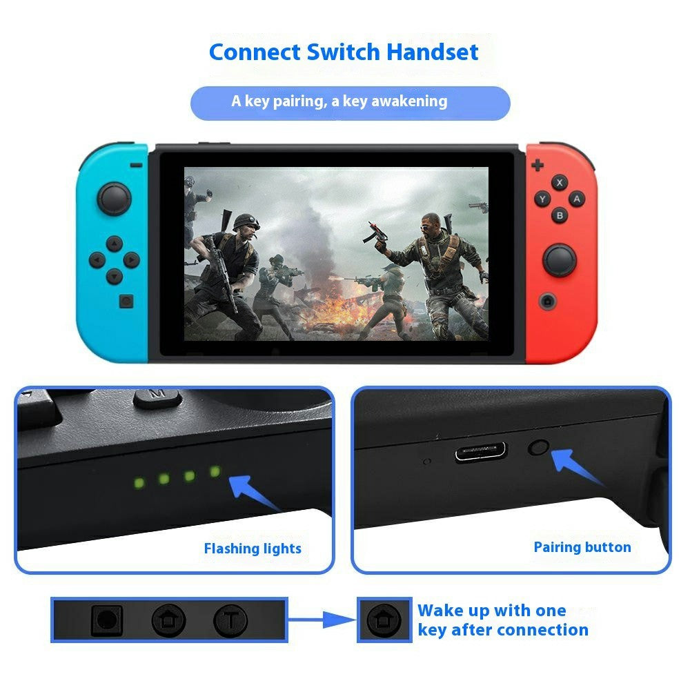 SW-01146-B For Nintendo Switch Pro Wireless Game Controller for Switch Pro Back Button Wake Function Bluetooth-compatible Gamepad