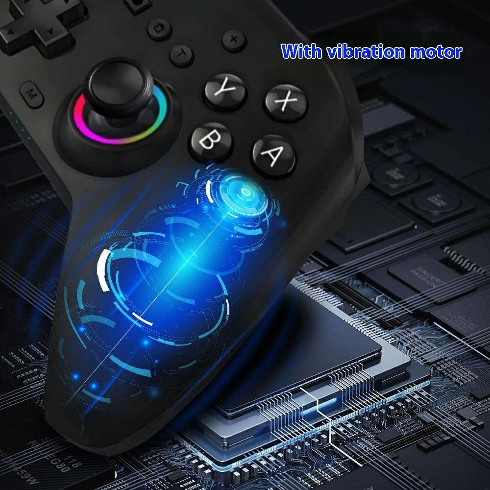 SW-01146-B For Nintendo Switch Pro Wireless Game Controller for Switch Pro Back Button Wake Function Bluetooth-compatible Gamepad