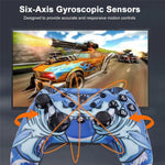 CX-270C Game Controller Dual Motor Vibration 3D Joystick Six-Axis Gyroscope Wireless Bluetooth-Compatible Gamepad