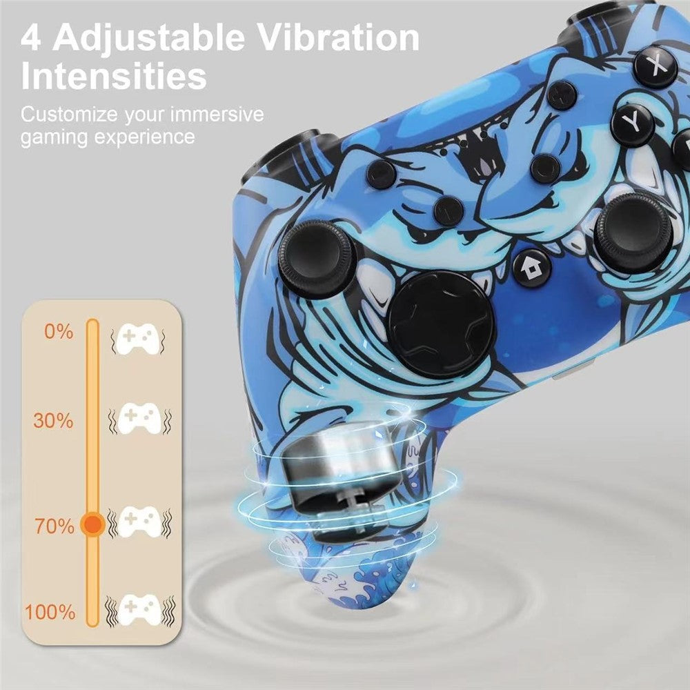 CX-270C Game Controller Dual Motor Vibration 3D Joystick Six-Axis Gyroscope Wireless Bluetooth-Compatible Gamepad
