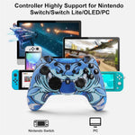 CX-270C Game Controller Dual Motor Vibration 3D Joystick Six-Axis Gyroscope Wireless Bluetooth-Compatible Gamepad