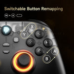 EASYSMX D05 Gaming Controller Dual Hall Sensor Bluetooth-Compatible / 2.4G Wireless / Wired RGB Gamepad with Charging Dock