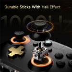 EASYSMX D05 Gaming Controller Dual Hall Sensor Bluetooth-Compatible / 2.4G Wireless / Wired RGB Gamepad with Charging Dock