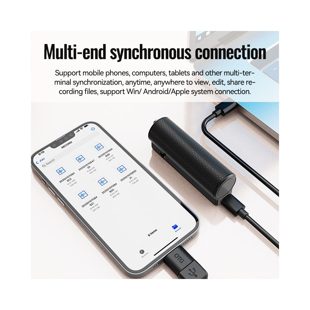 Q70V 8GB Voice Recorder Smart Transcription Voice Activated Recording Device