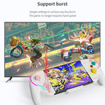 LINYUVO KS63 For Nintendo Switch / Switch OLED Retro Gaming Controller Programmable Gyro Sensor