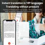 A3 8GB AI Voice Recorder ChatGPT Smart Transcription Real-Time Speech to Text One-Button Recording Device