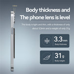A3P 64GB AI-stemmeoptager med skærm Smart oversættelsesstemmeoptager APP-styring