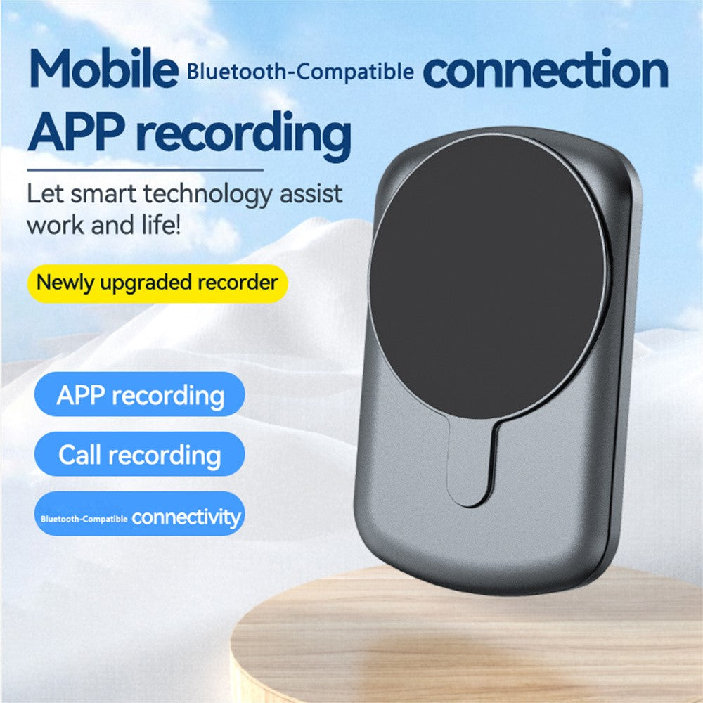 A1A 32GB AI Voice Recorder ChatGPT Transcription Translation APP Control Recording Device