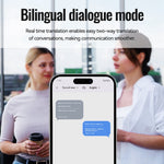 Q90A 8GB AI Voice Recorder ChatGPT Smart Transcription App-Controlled Audio Recording Pen