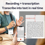 S18A 64GB AI Voice Recorder ChatGPT Smart Transcription App Controlled Recording Watch Translator