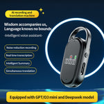 S29A 8GB AI Voice Recorder ChatGPT Intelligent Transcription Translation Recording Pen