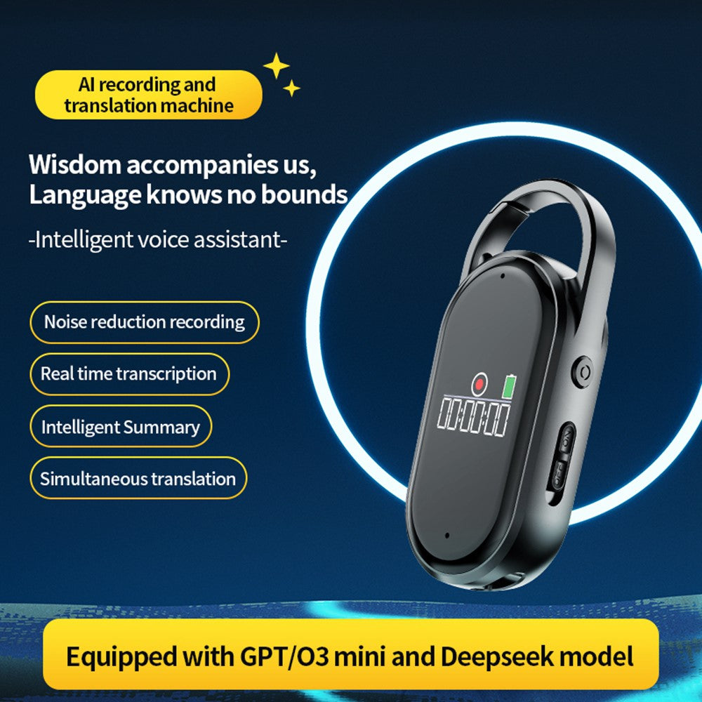 S29A 64GB AI Voice Recorder ChatGPT Intelligent Transcription Translation Recording Pen