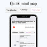 A6 128GB Magnetic Dictaphone App Control AI Voice Recorder ChatGPT Smart Transcription Translator