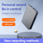 Q61A 128GB AI Voice Recorder ChatGPT Smart Transcription Translation App Controlled