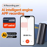 Q70A AI stemmeoptager ChatGPT 16GB smart transskription oversættelse app-kontrol magnetisk lydoptager