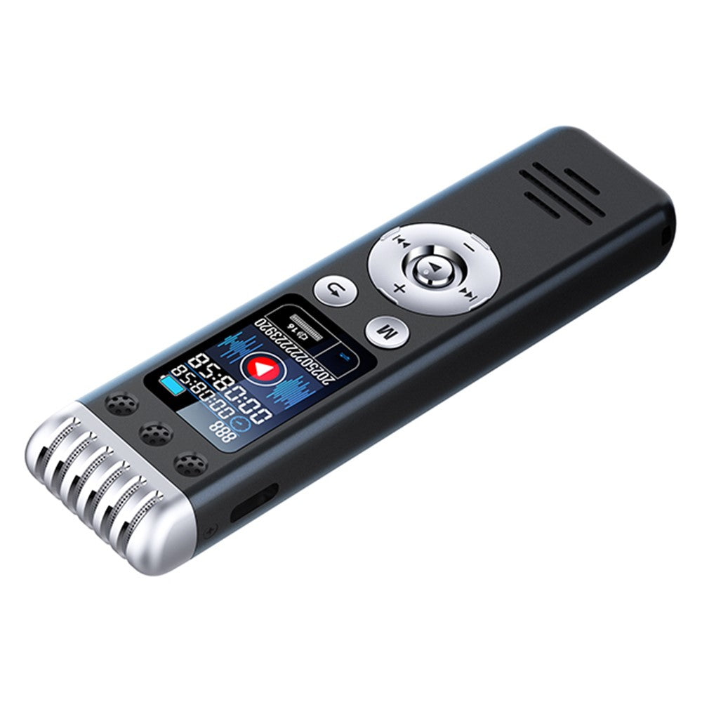 Q88A AI Smart Voice Recorder 32GB HD Noise Reduction One-Touch Recording Pen 1.14 Inch IPS Screen