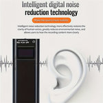 Q25 8GB Smart Voice Recorder with Screen Noise Reduction Portable Voice Activated Recording Device