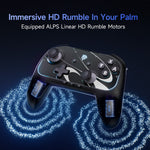 EASYSMX S10 Game Controller for Nintendo Switch 2 / 1 / Android / iOS One Key Wake Up Gamepad with RGB Light